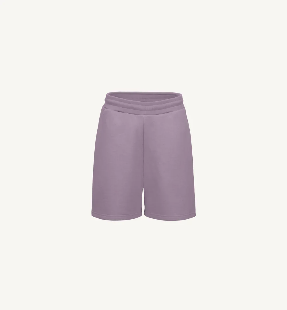 pantaloni scurti bumbac organic barbati mov