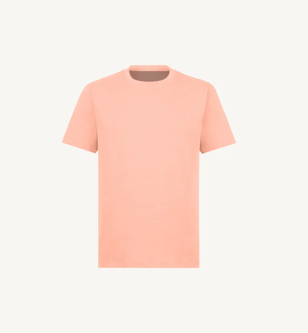 tricou bumbac organic regular barbati roz